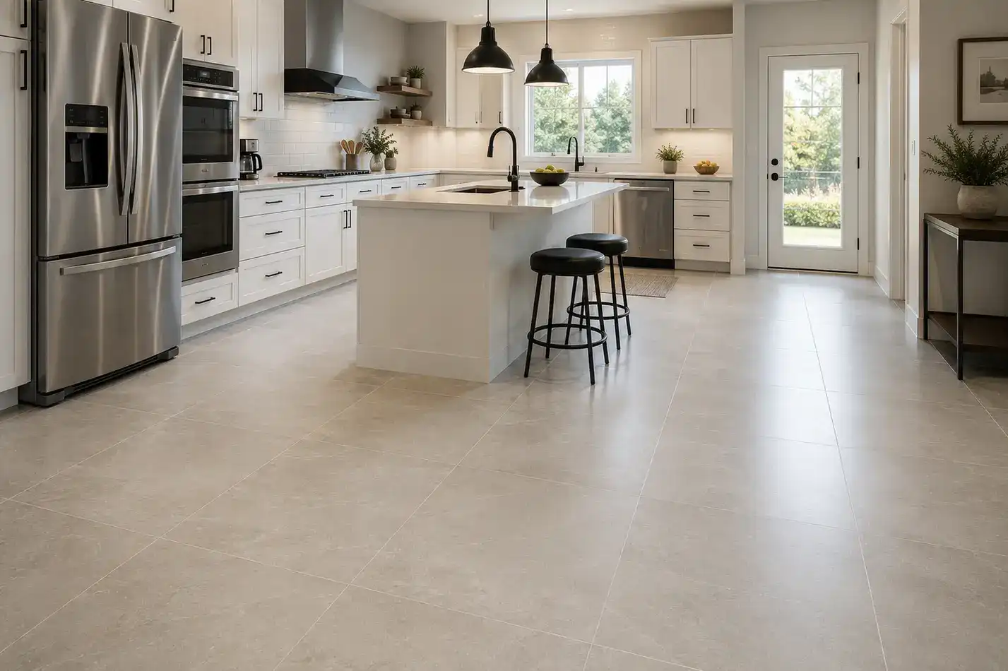 Ceramic Tile Floor Installation in Orange Orlando