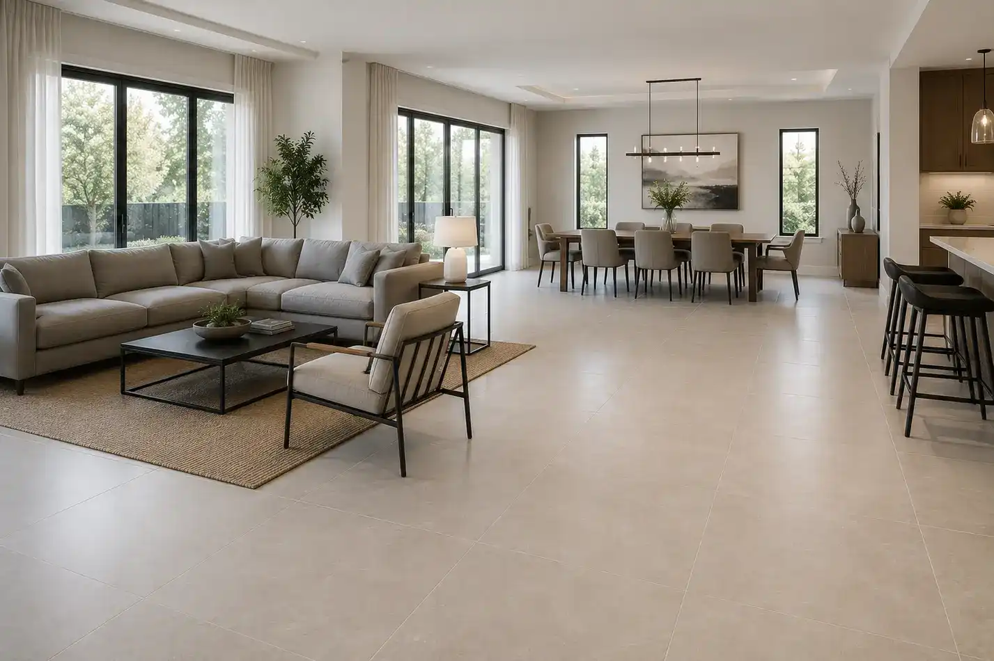 Ceramic Tile Floor Installation in Polk Orlando