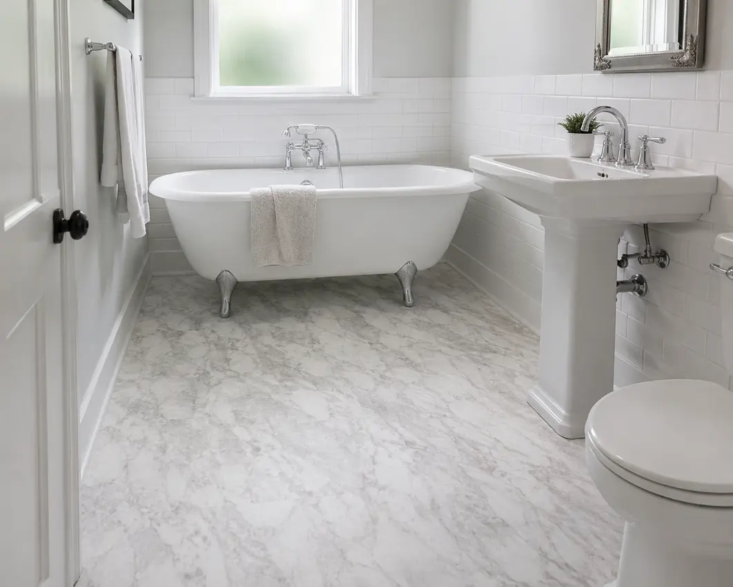 Sheet Vinyl Flooring Installation in Orange Orlando
