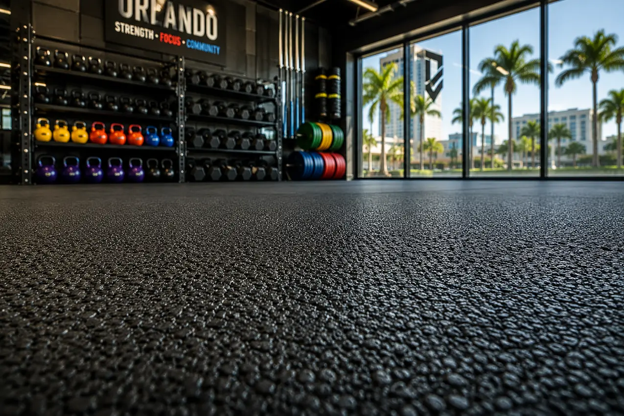 Best Rubber Gym Flooring Installation Company in Orlando