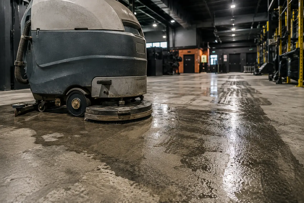 Rubber Gym Flooring Installation Orlando